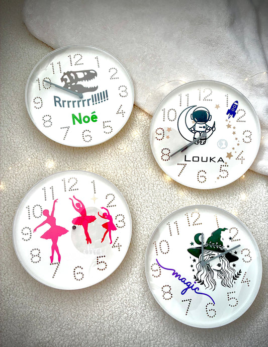 Horloge Personnalisée